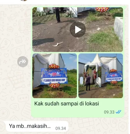 Pengiriman Karangan Bunga Tinumpuk Juntinyuat