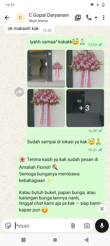 Pengiriman Karangan Bunga Tinumpuk Juntinyuat